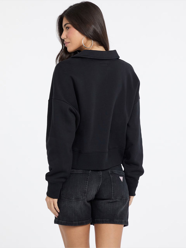 Γυναικεία μπλούζα φούτερ W5BQ09KC811JBLK | W5BQ09KC811JBLK