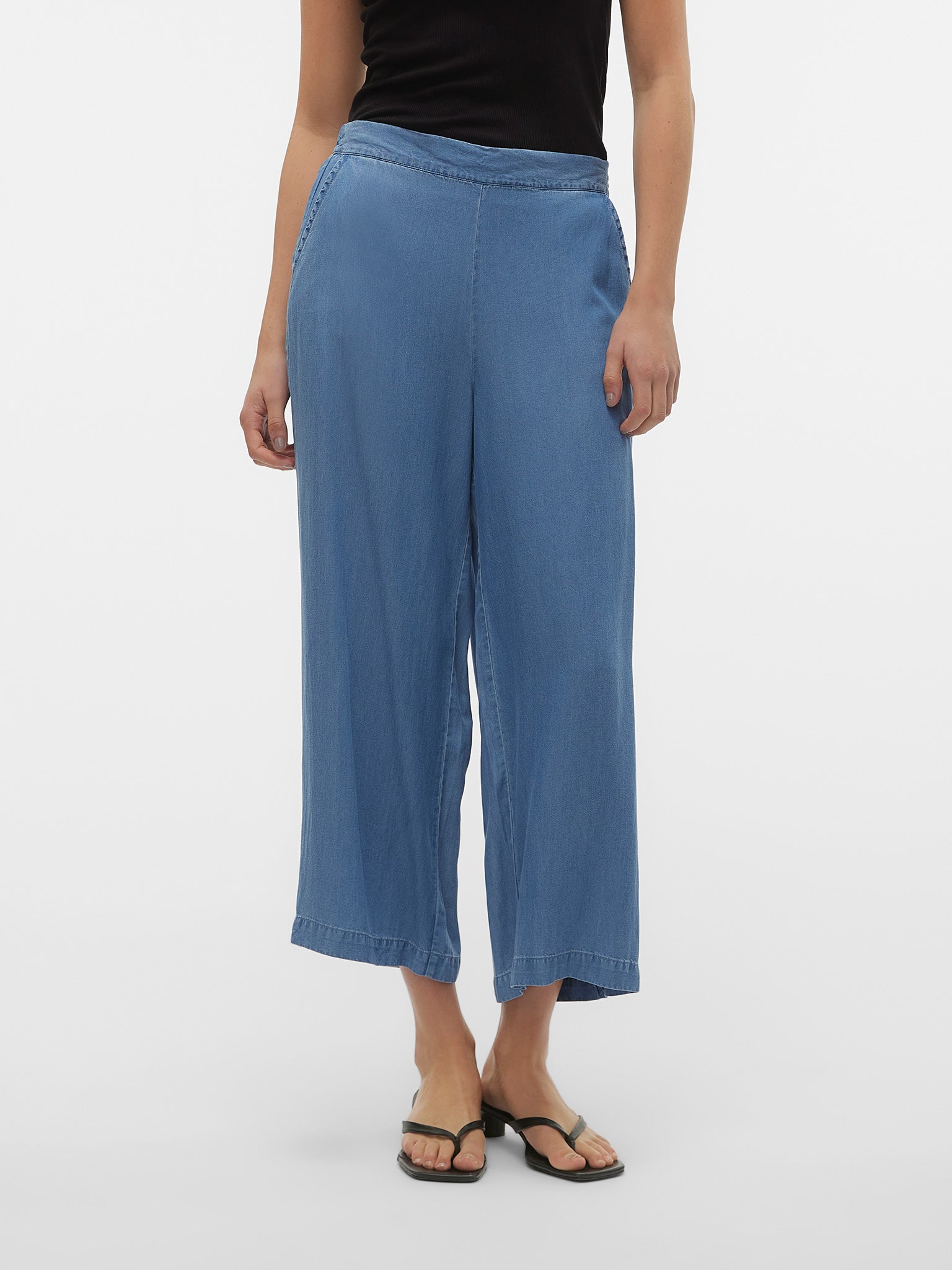 Γυναικεία ζιπ κιλότ VMBREE MR WIDE TENCEL CULOTTE GA NOOS 10304861 | 10304861
