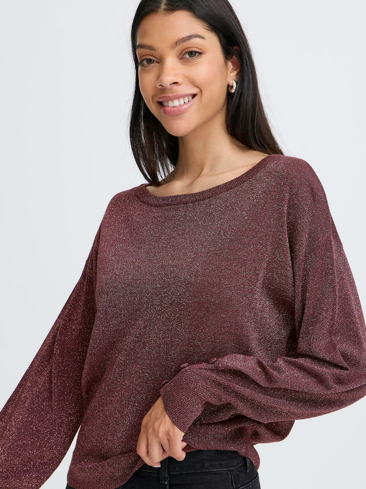 Γυναικεία μπλούζα λούρεξ 20818271 | 20818271