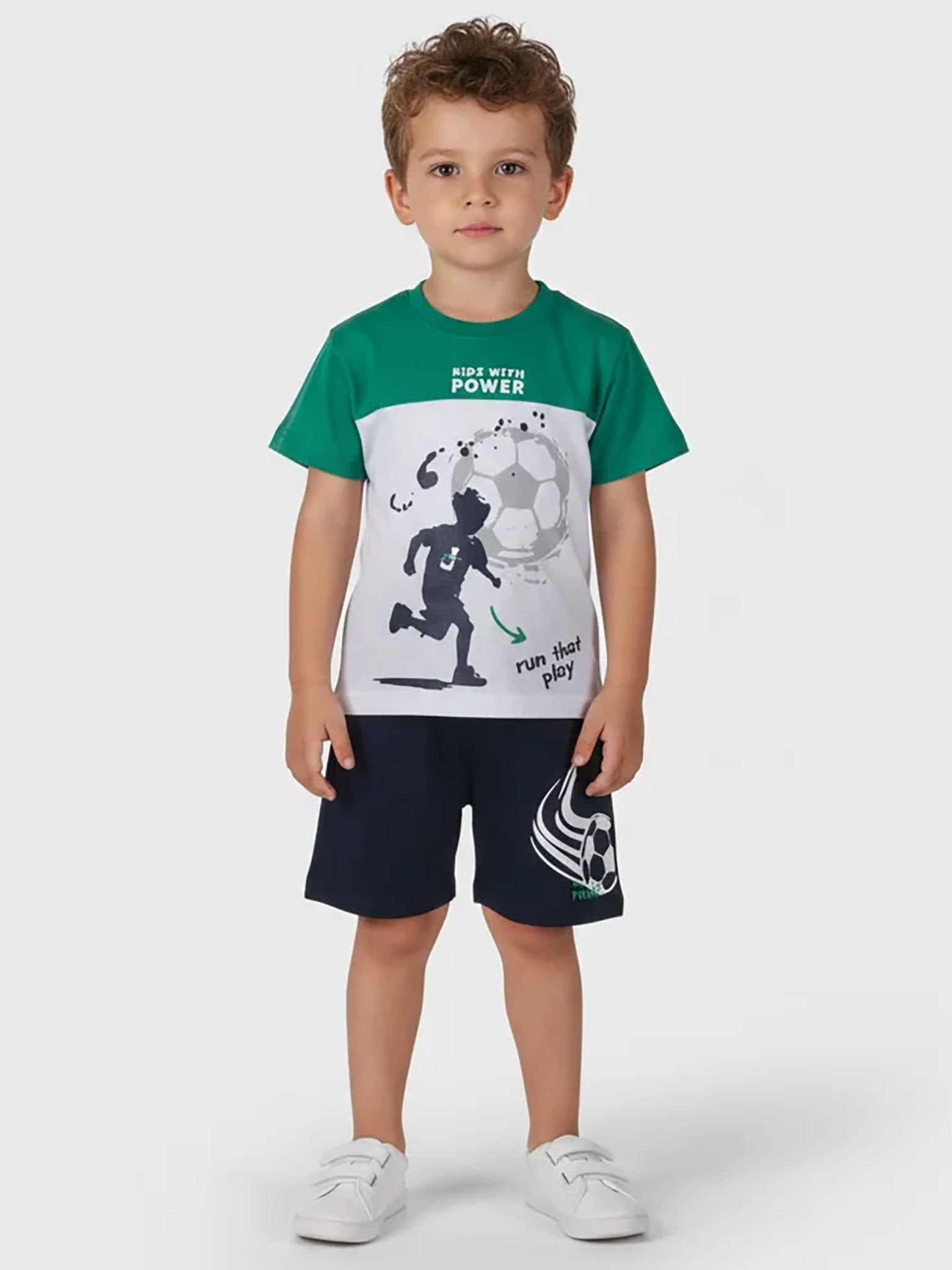 Παιδικό σύνολο με βερμούδα | 2612130