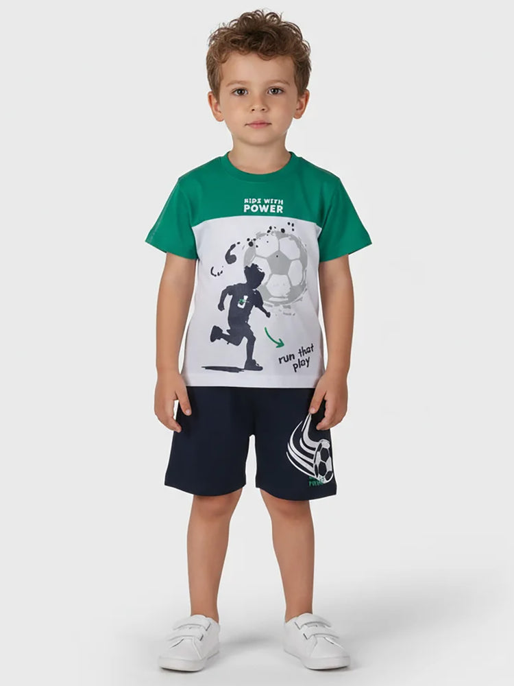 Παιδικό σύνολο με βερμούδα | 2612130