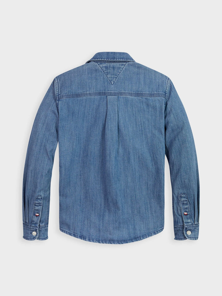 Παιδικό πουκάμισο DENIM STRETCH SHIRT L/S KB0KB083071A4 | KB0KB083071A4