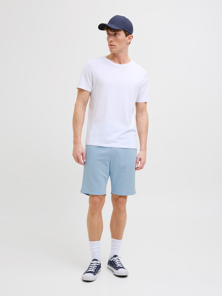 Ανδρική βερμούδα φούτερ JPSTGORDON BRADLEY SWEAT SHORTS MID NOOS 12249285 | 12249285