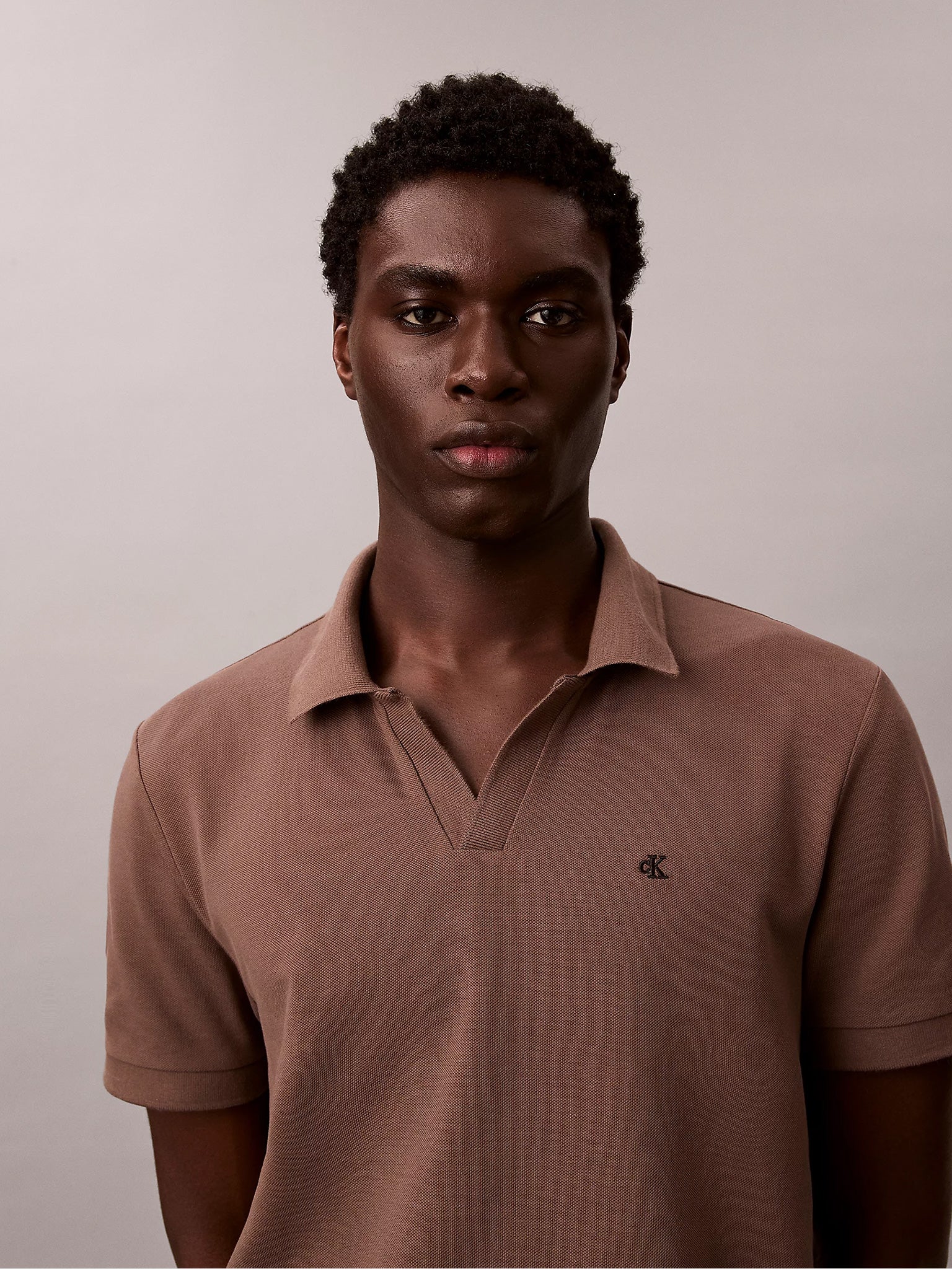 Ανδρικό polo SS OPEN COLLAR CASUAL PIQUE POLO LV04RF215G9O9 | LV04RF215G9O9