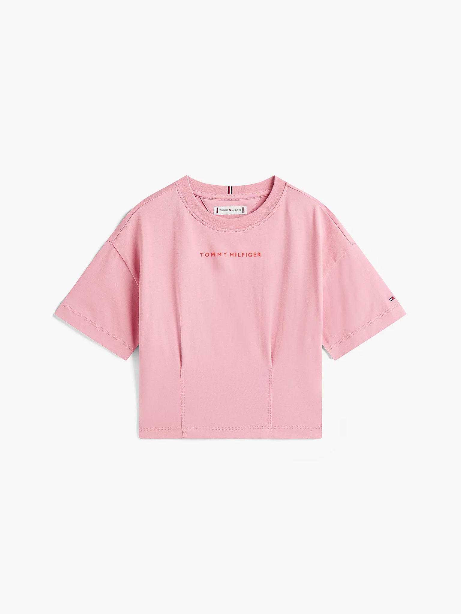 Παιδική μπλούζα crop MINI LOGO SHINY RUBBER TEE S/S KG0KG08810THC | KG0KG08810THC