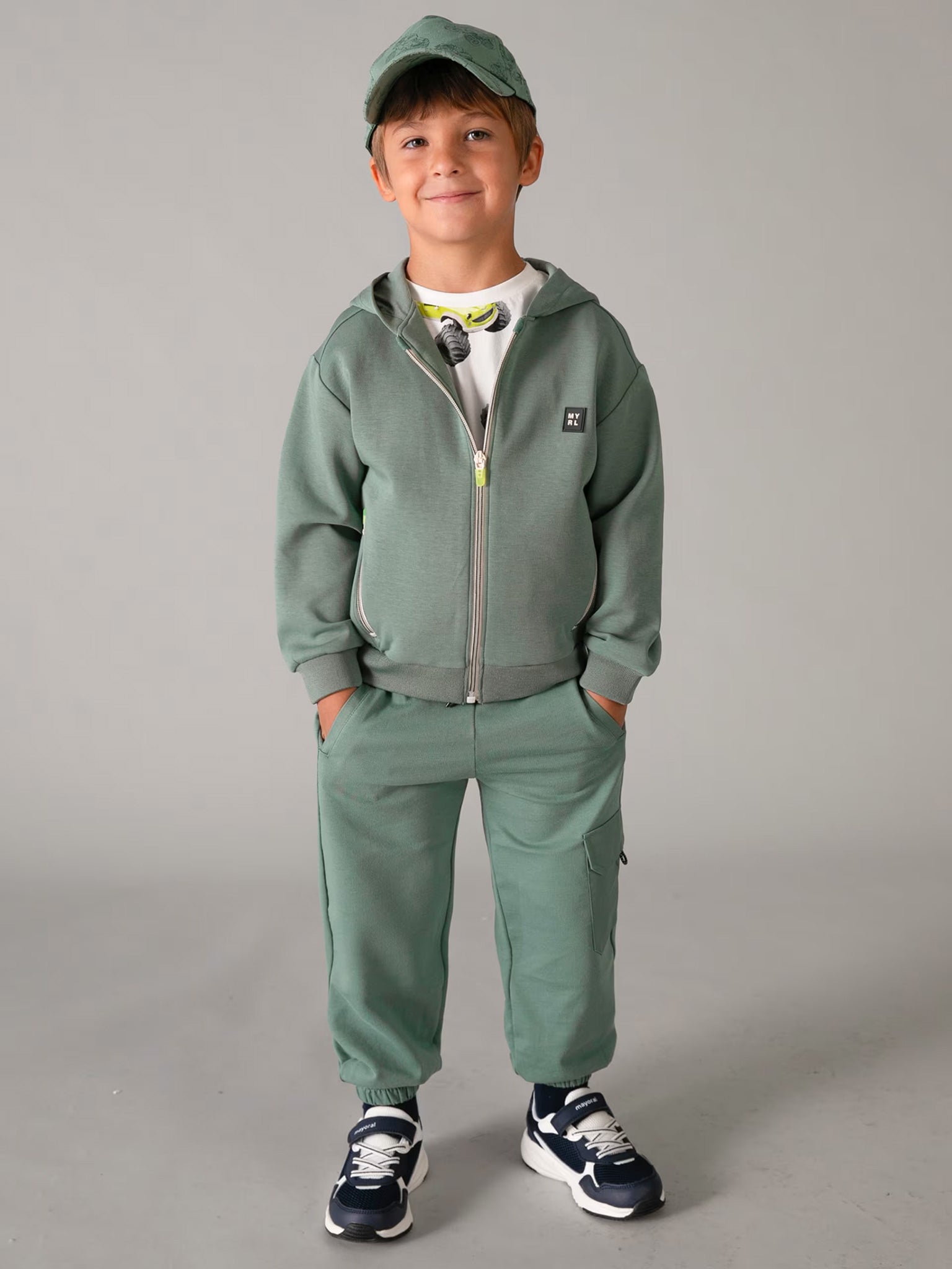 Παιδική ζακέτα μακό ενισχυμένη | 26-03442-038