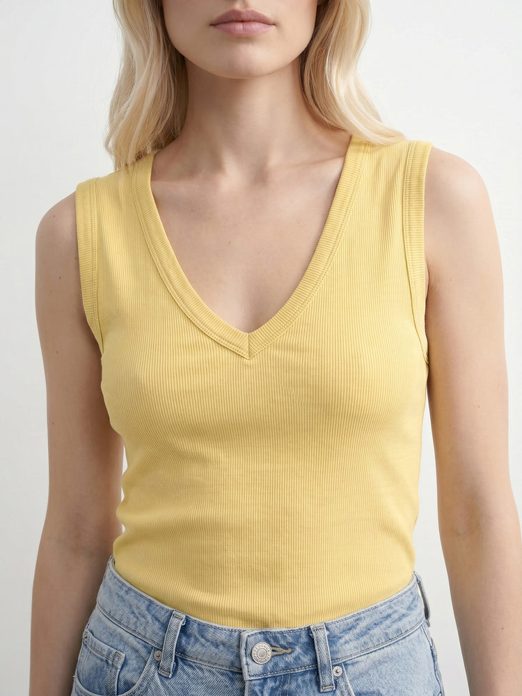 Γυναικείο top VMCHLOE SL DEEP V-NECK TOP 10342916 | 10342916