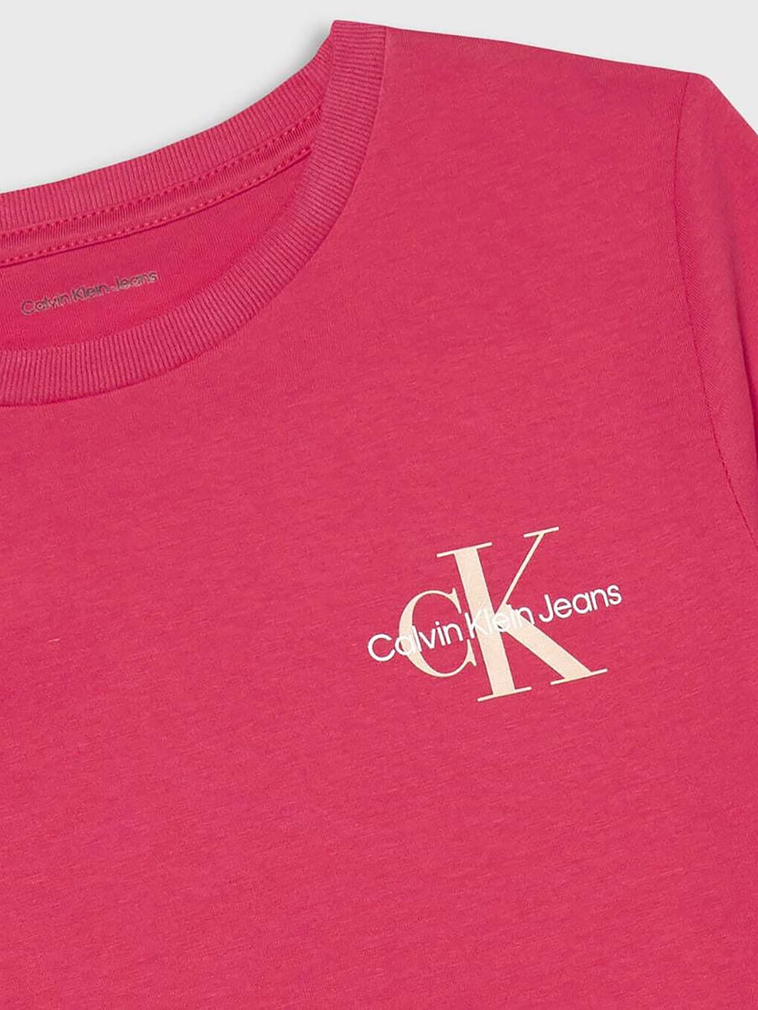 Εφηβική μπλούζα μακό CHEST MONOLOGO LS T-SHIRT IU0IU00677XCO | IU0IU00677XCO