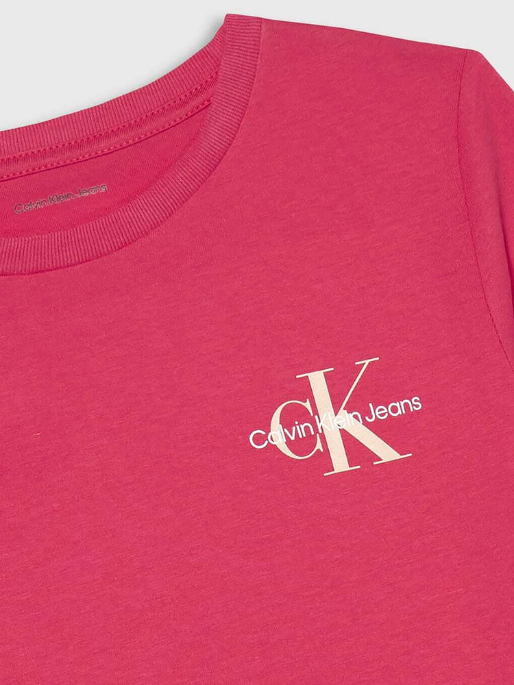 Εφηβική μπλούζα μακό CHEST MONOLOGO LS T-SHIRT IU0IU00677XCO | IU0IU00677XCO