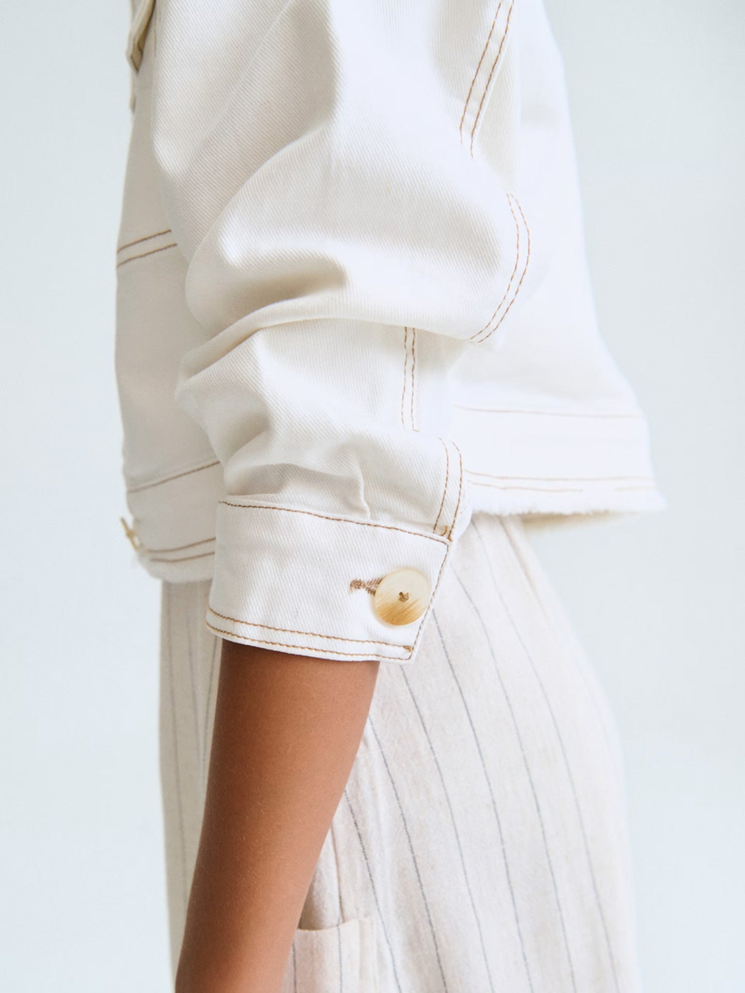 Εφηβικό τζάκετ τζιν | 26-06407-094