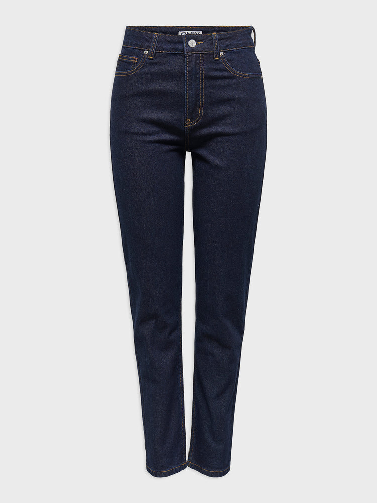 Γυναικείο παντελόνι τζιν ONLEMILY HW STRAIGHT ANK MAE334 NOOS 15353592 | 15353592