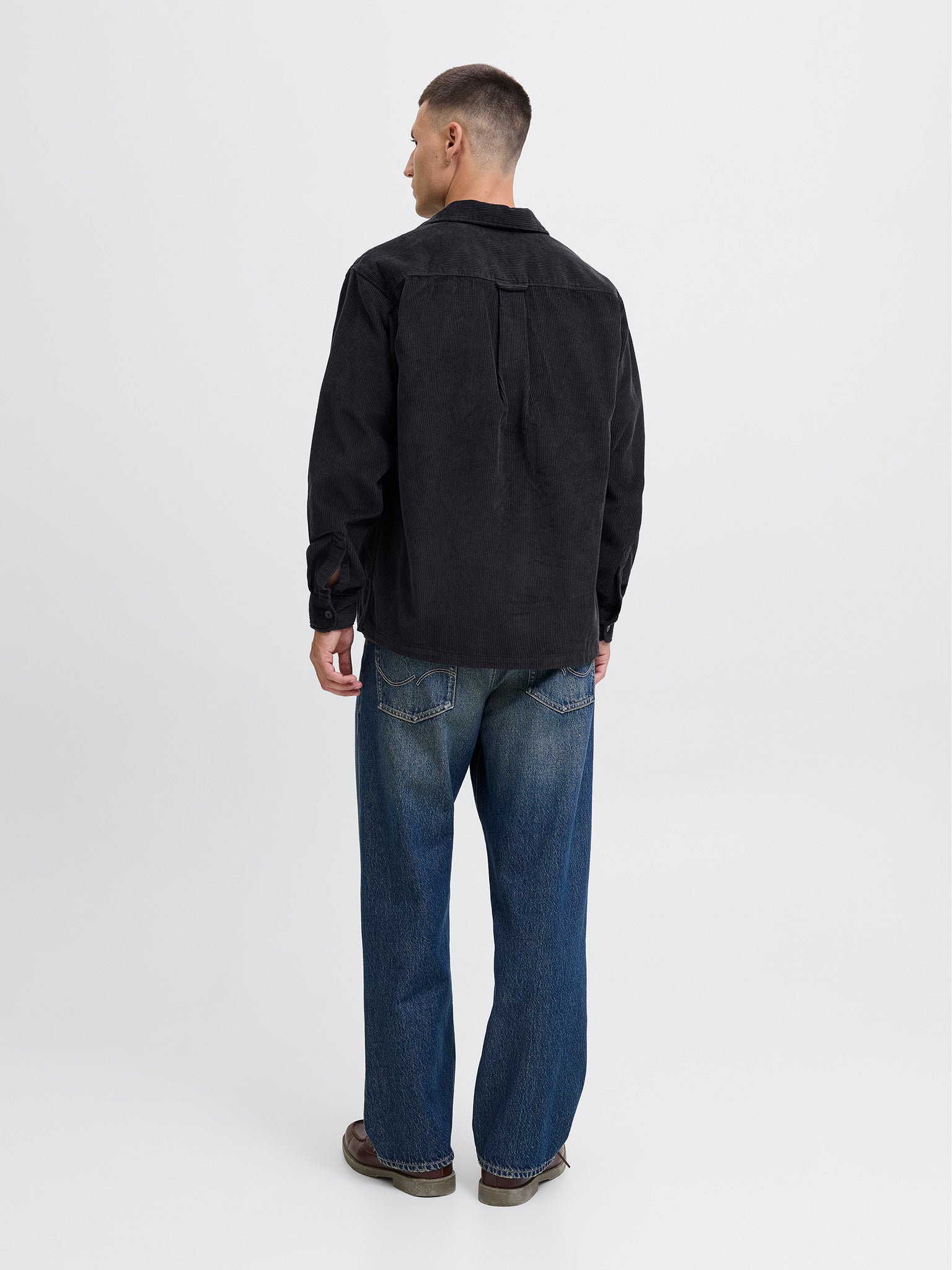 Ανδρικό πουκάμισο overshirt JJCORDUROY OVERSHIRT L/S 12278992 | 12278992