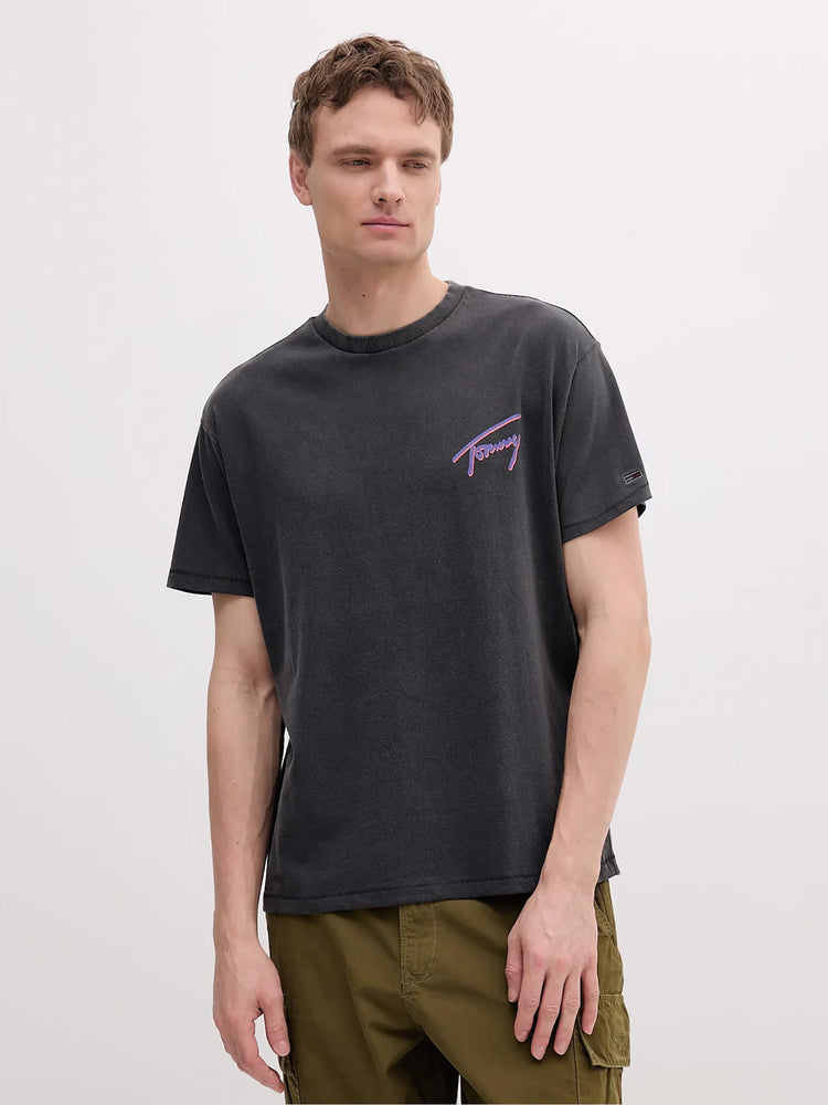 Ανδρικό t-shirt TJM RLX FADED GRAPHIC TEE EXT DM0DM20768BDS | DM0DM20768BDS