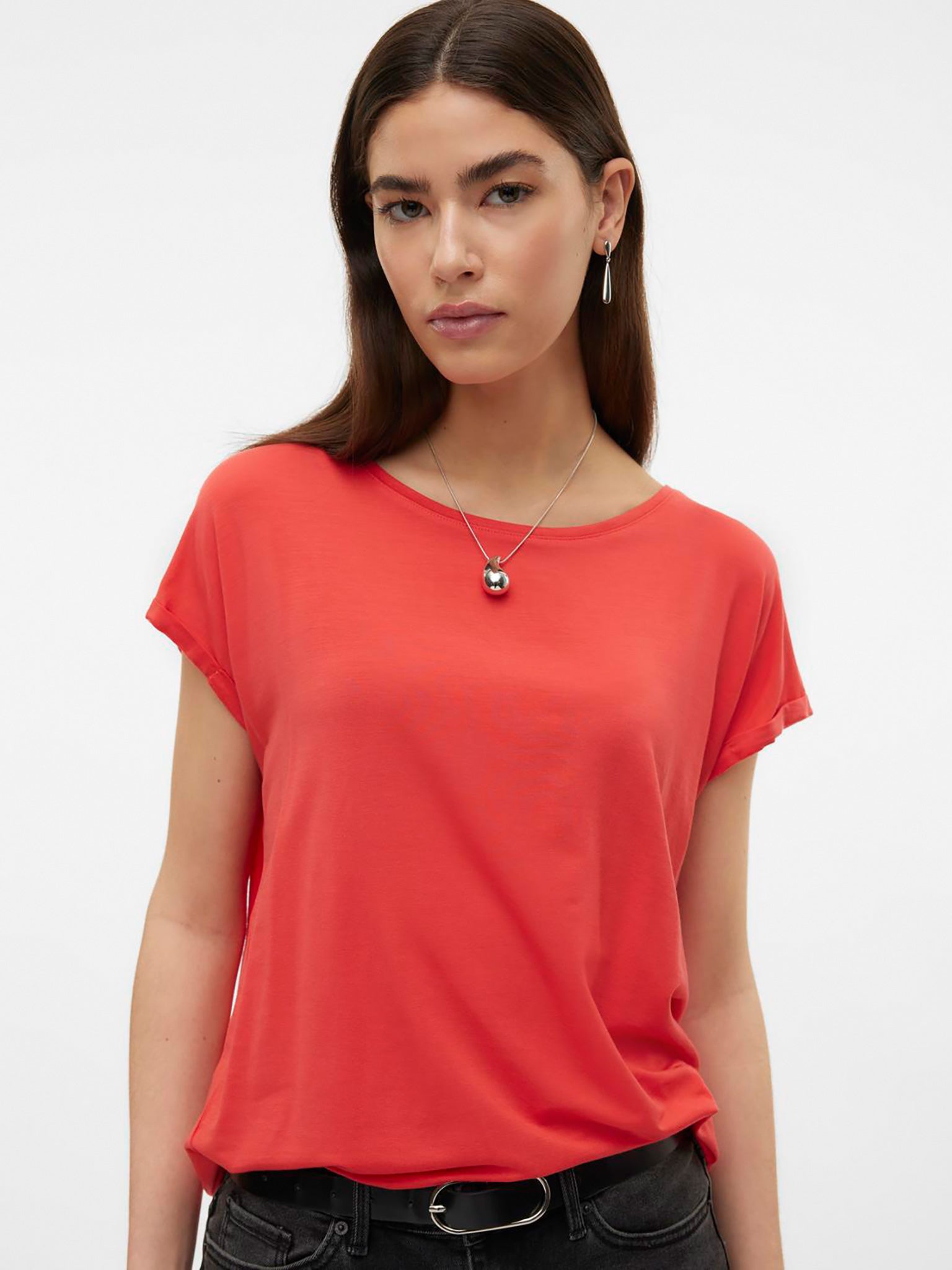 Γυναικεία μπλούζα VMAVA SS TOP STRIPE GA JRS NOOS 10284468 | 10284468