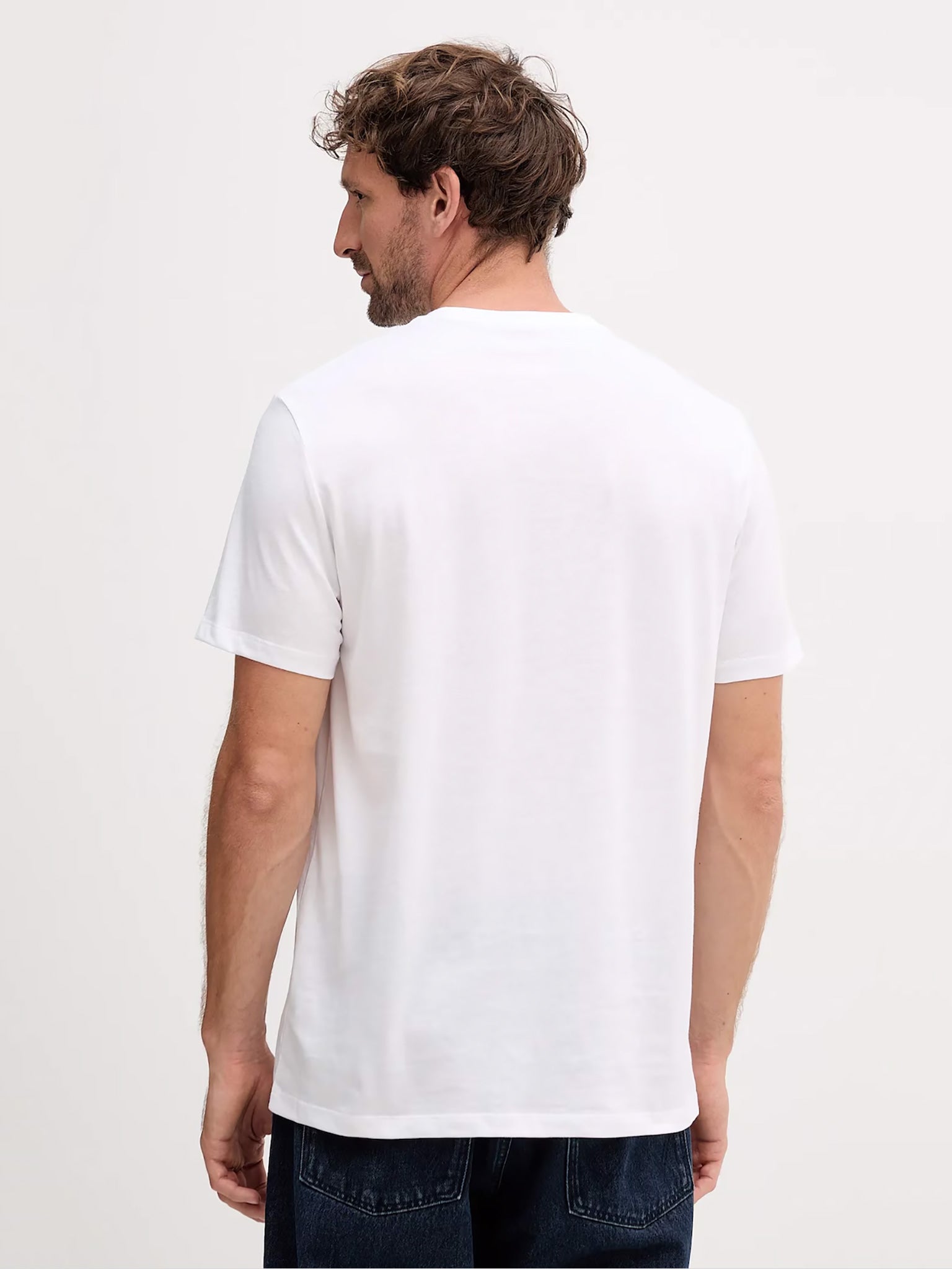 Ανδρικό t-shirt SS GLITCHED LOGO EU CLASSIC LV04RC858GYAA | LV04RC858GYAA