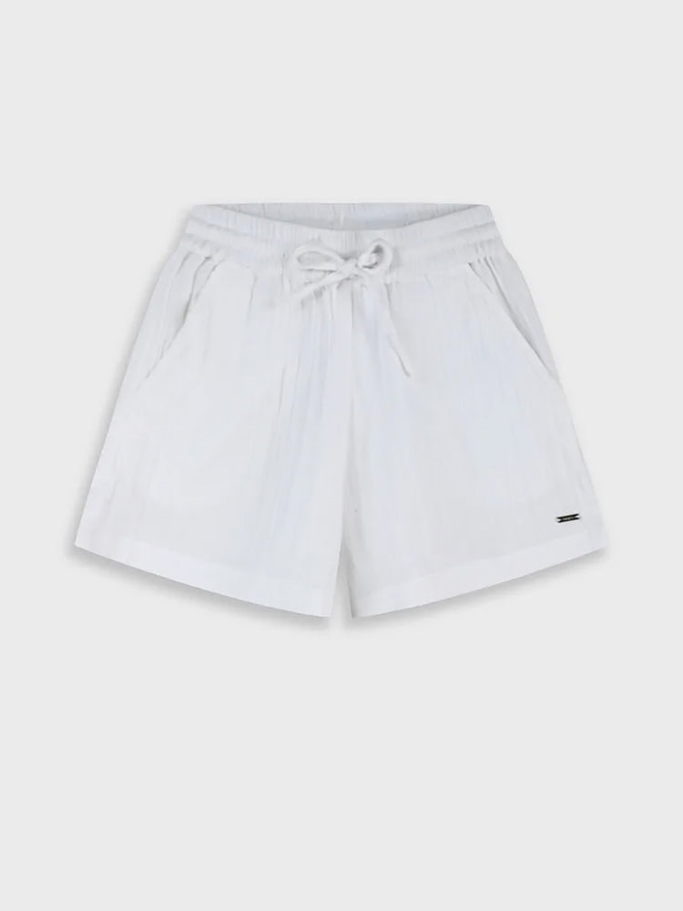 Εφηβικό σορτς γκοφρέ | 16-226251-2