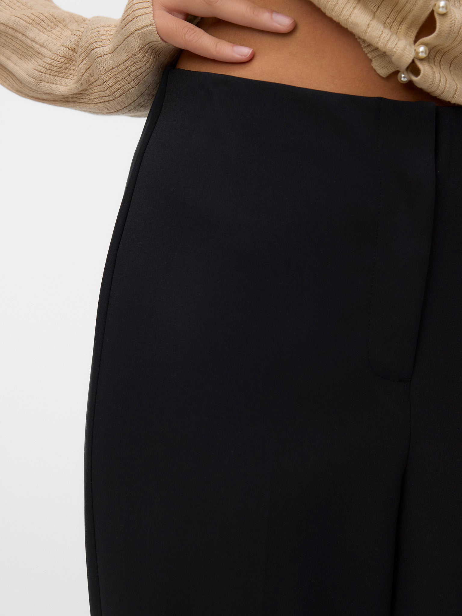 Γυναικείο παντελόνι VMMAYLI MW WIDE PANT 10344508 | 10344508