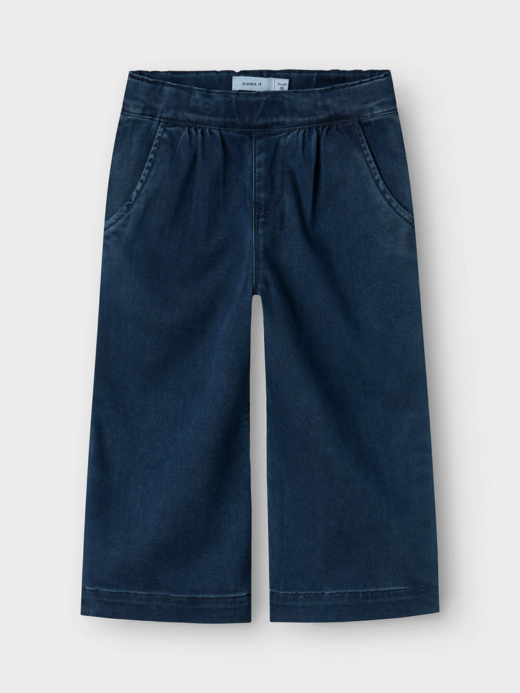 Παιδικό παντελόνι dark blue NMFBELLA WIDE JEANS 6485-TO NOOS 13230743 | 13230743