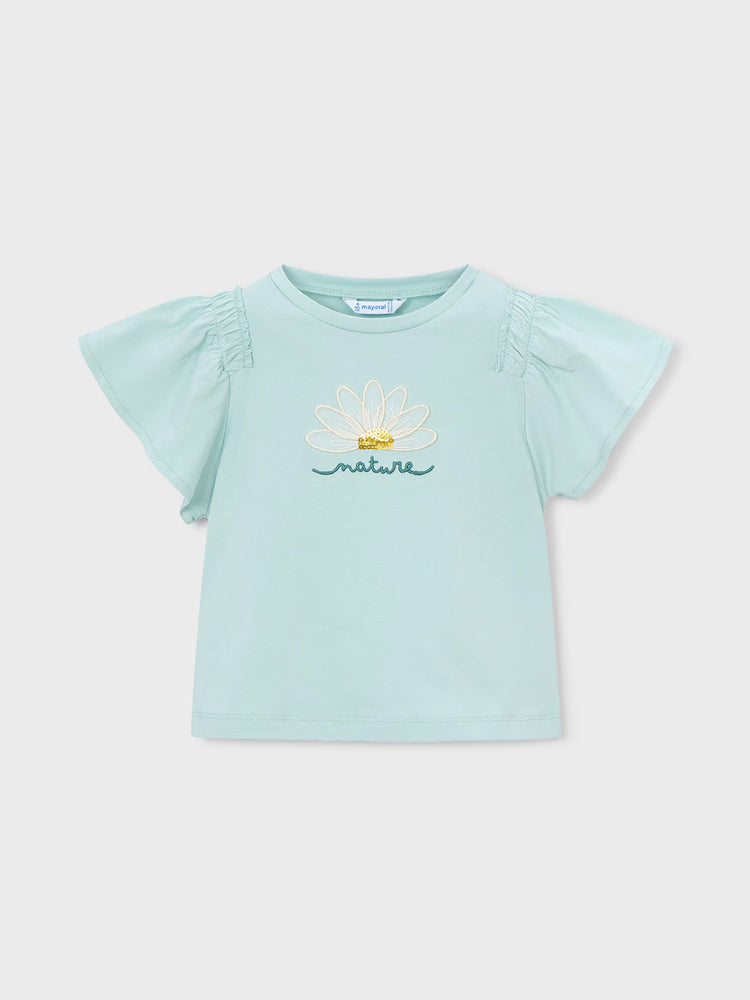 Παιδική μπλούζα με απλικέ λεπτομέρεια | 26-03004-062