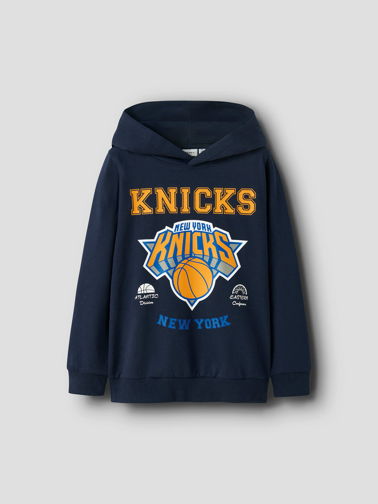 Εφηβική μπλούζα Knicks NKMBAGGE NBA SWEAT WH BRU BOX 13252671 | 13252671