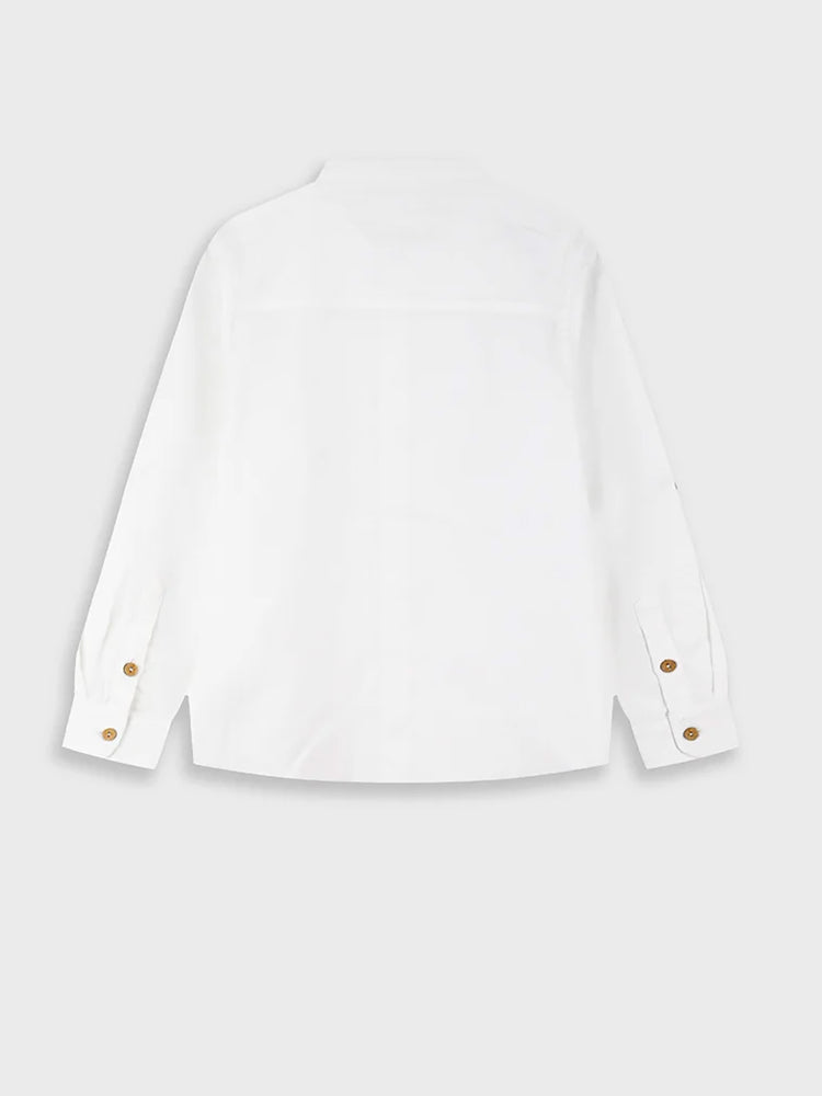 Παιδικό πουκάμισο λινό | 42-226190-4
