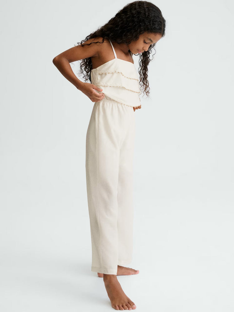 Εφηβική ολόσωμη φόρμα με βολάν | 26-06873-078