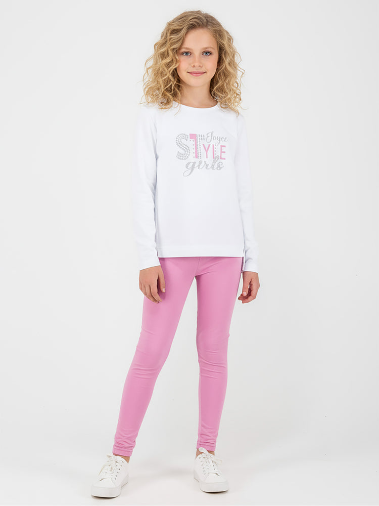 Εφηβικό σετ με κολάν μακρύ | 2613114