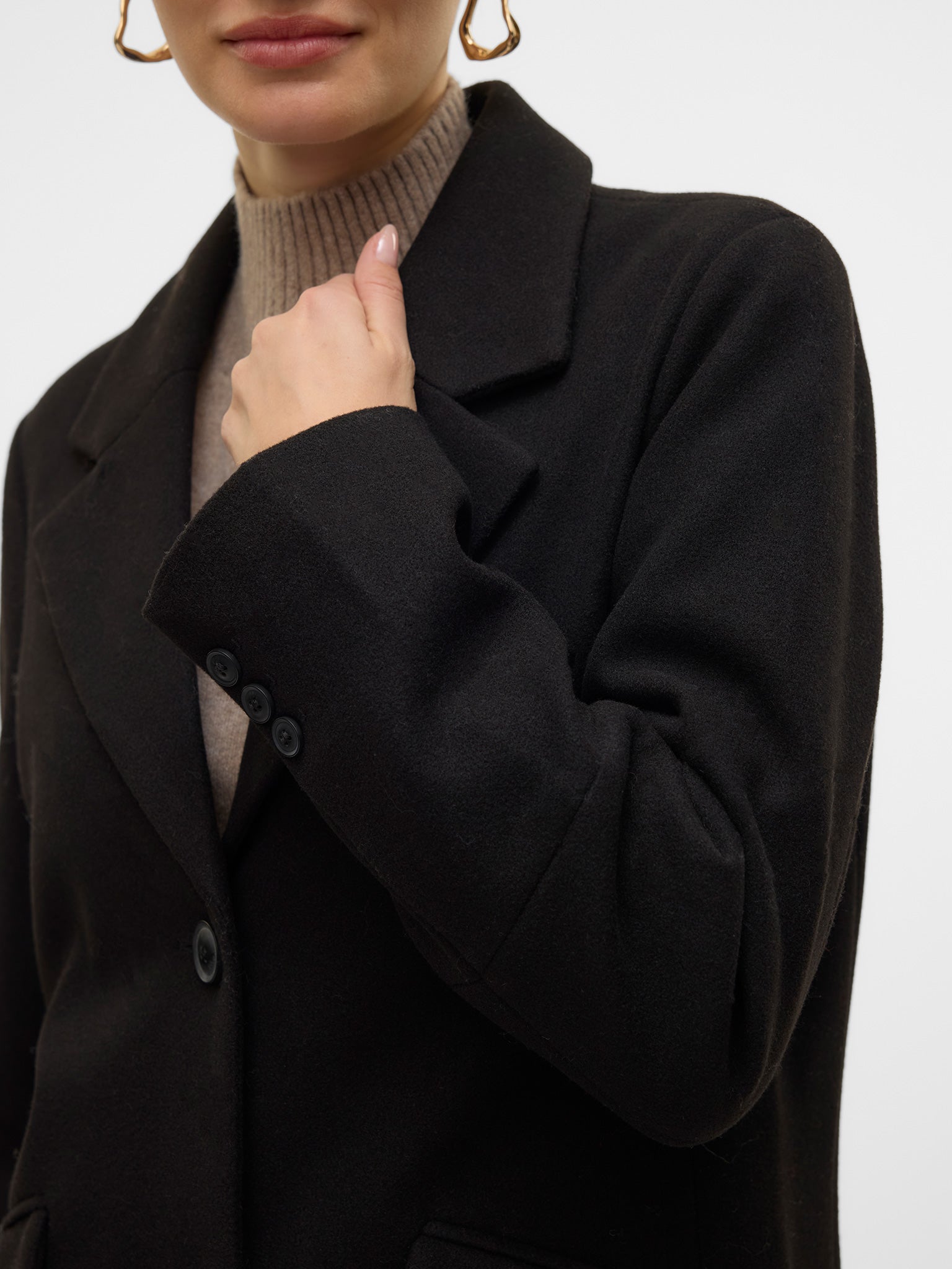Γυναικείο παλτό VMFORTUNESARA LONG COAT 10320531 | 10320531