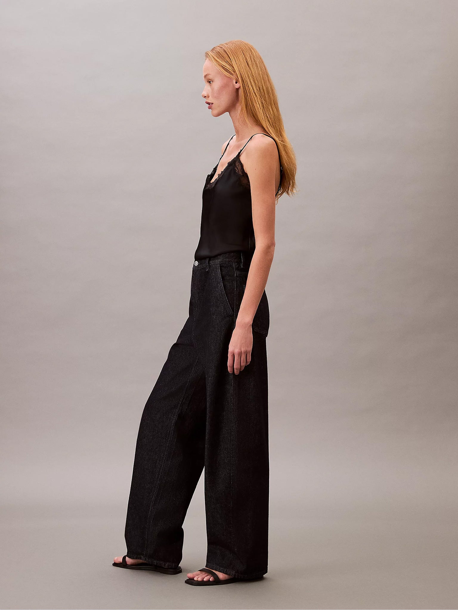 Γυναικείο παντελόνι τζιν TROUSER BARREL CK RINSE LV047C796GWGK | LV047C796GWGK