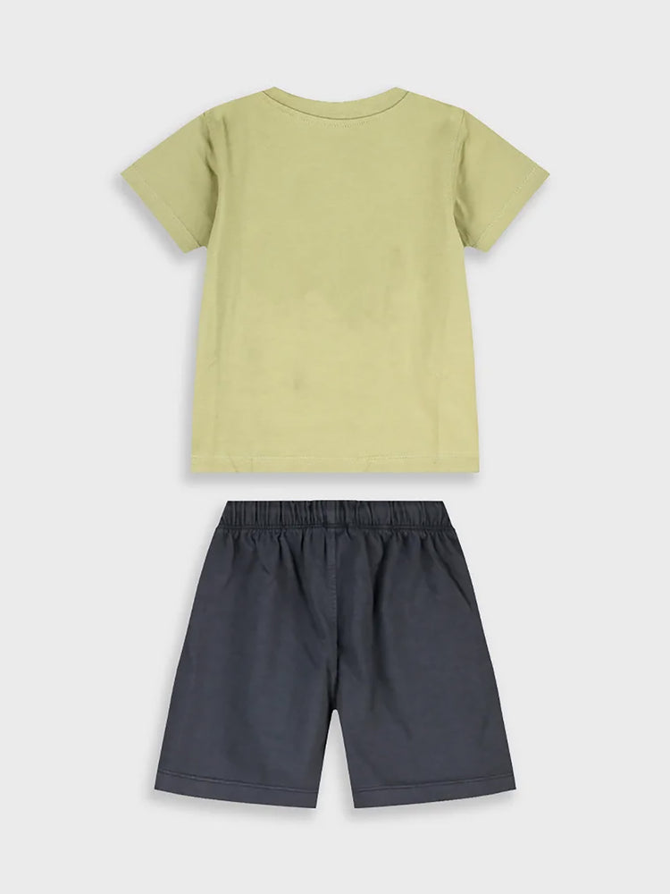Παιδικό σύνολο με βερμούδα | 12-226184-0
