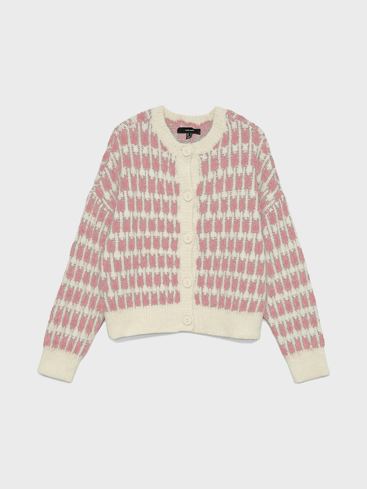 Γυναικεία ζακέτα πλεκτή VMLISA LS O-NECK CARDIGAN 10336622 | 10336622