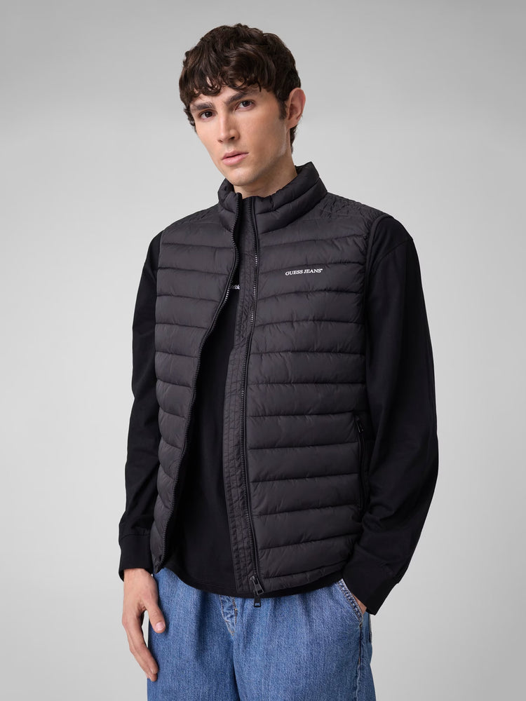 Ανδρικό γιλέκο puffer M6YL07W2647JBLK | M6YL07W2647JBLK