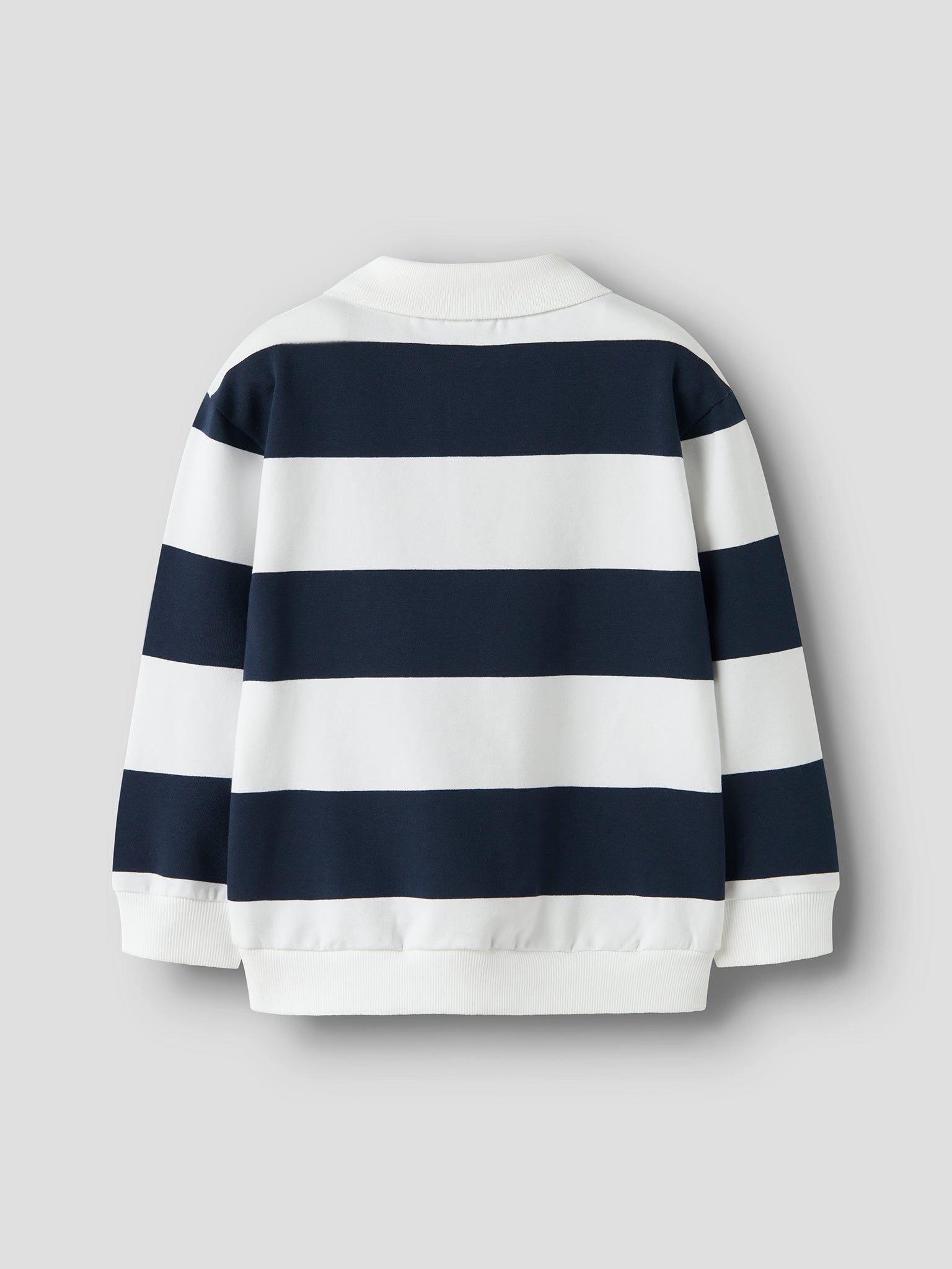 Παιδική μπλούζα polo ριγέ NMMLEOPOLD LS NREG SWEAT UNB 13246305 | 13246305