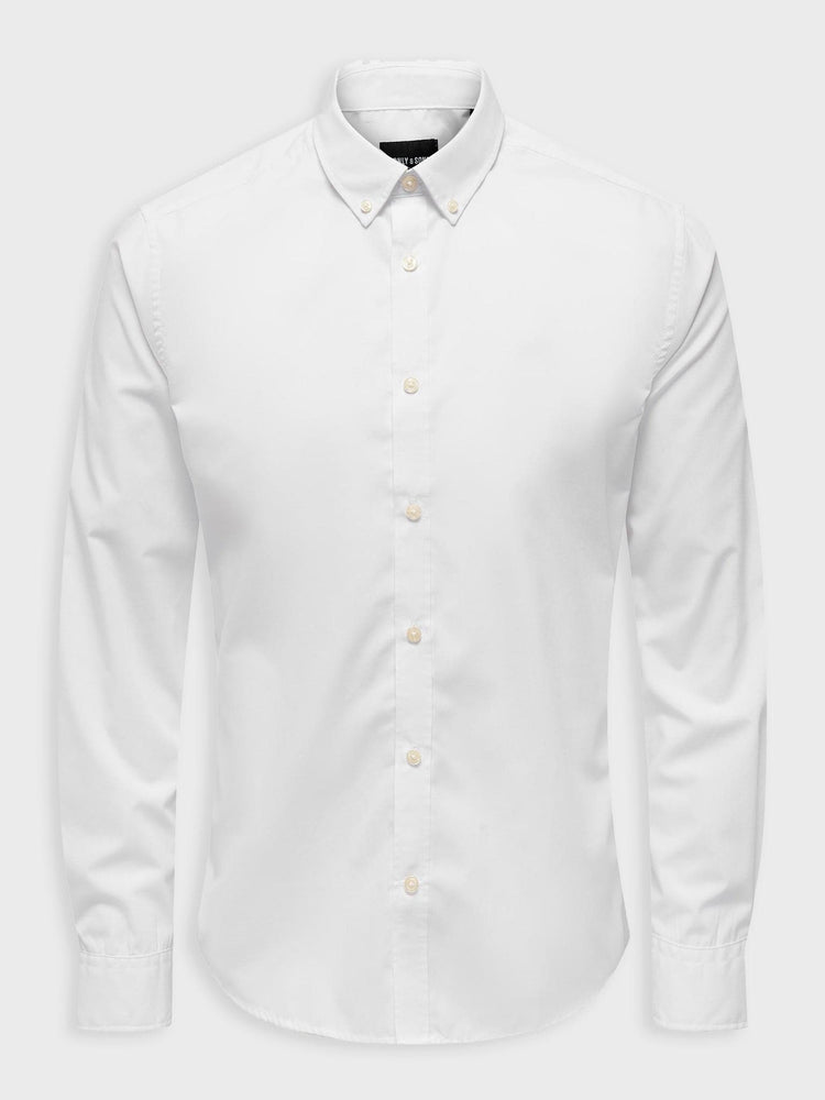 Ανδρικό πουκάμισο ONSSKY LIFE LS SLM SOLID POPLIN SHIRT 22027745 | 22027745