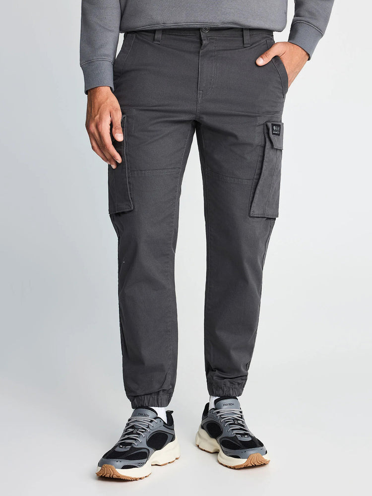 Ανδρικό παντελόνι cargo Dk grey FBM014-030-02 | FBM014-030-02