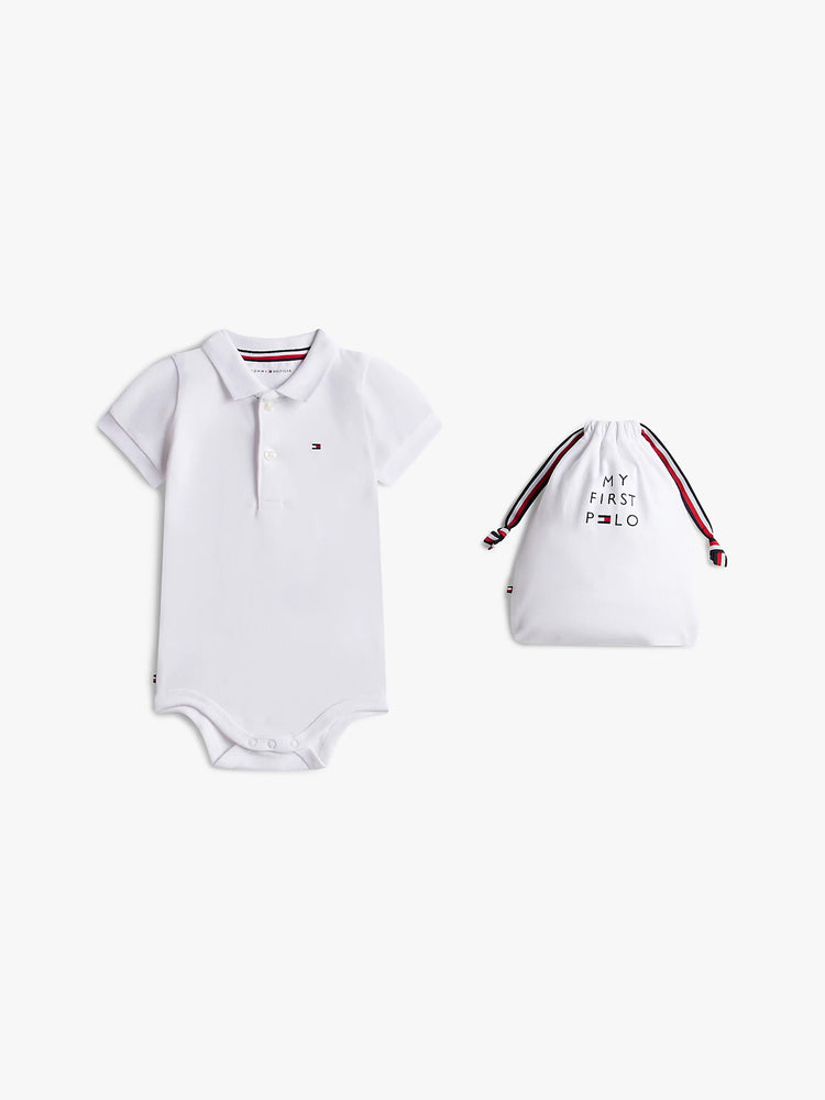 Βρεφικό κορμάκι polo | KN0KN02372YBR