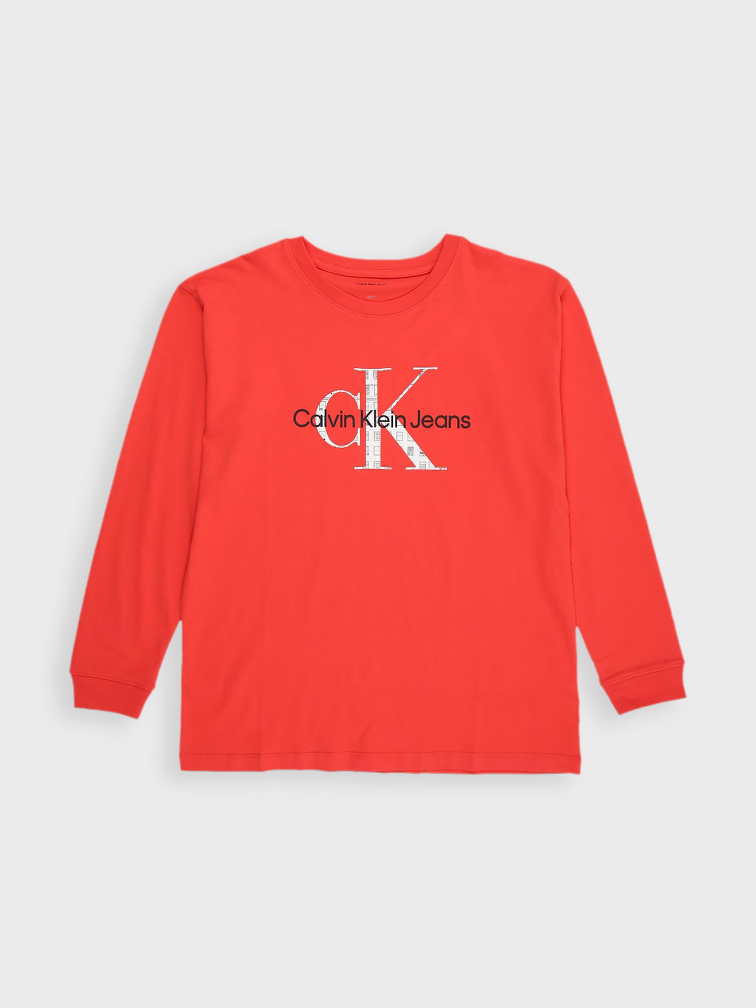 Παιδική μπλούζα μακό FLLED IN MONOLOGO LS TEE IB0IB02531SOH | IB0IB02531SOH