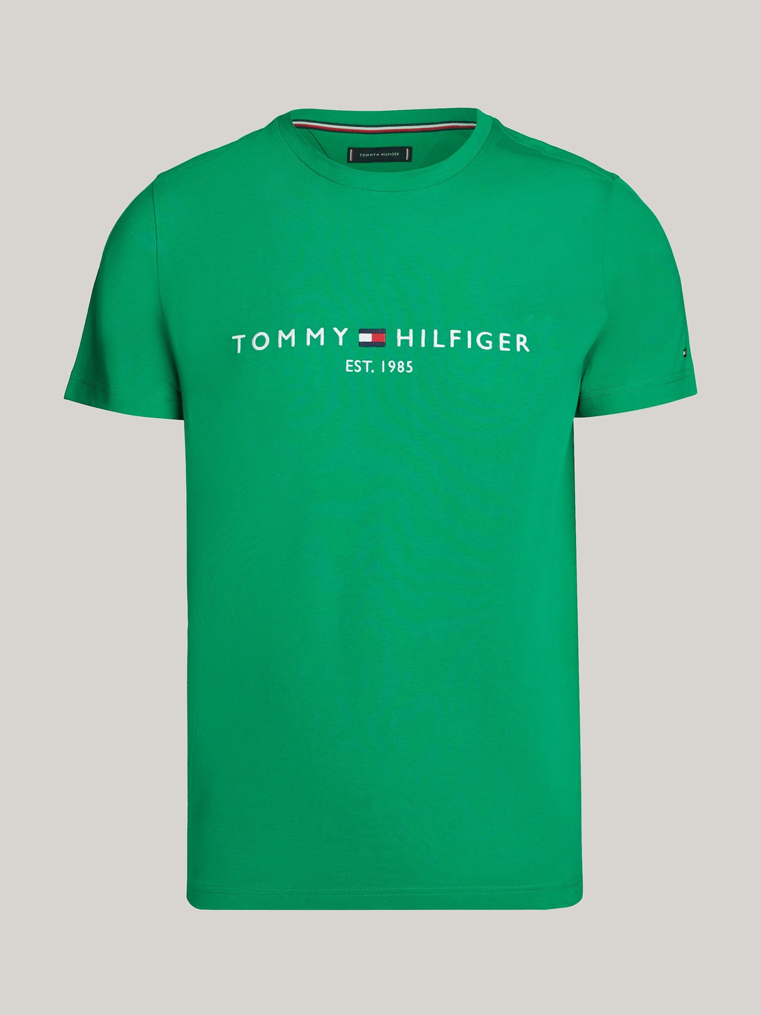 Ανδρικό t-shirt slim fit TOMMY LOGO TEE MW0MW11797L4B | MW0MW11797L4B