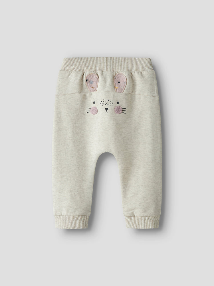 Βρεφικό παντελόνι φούτερ μελανζέ NBFKLEO SWEAT PANT BOX UNB 13244371 | 13244371