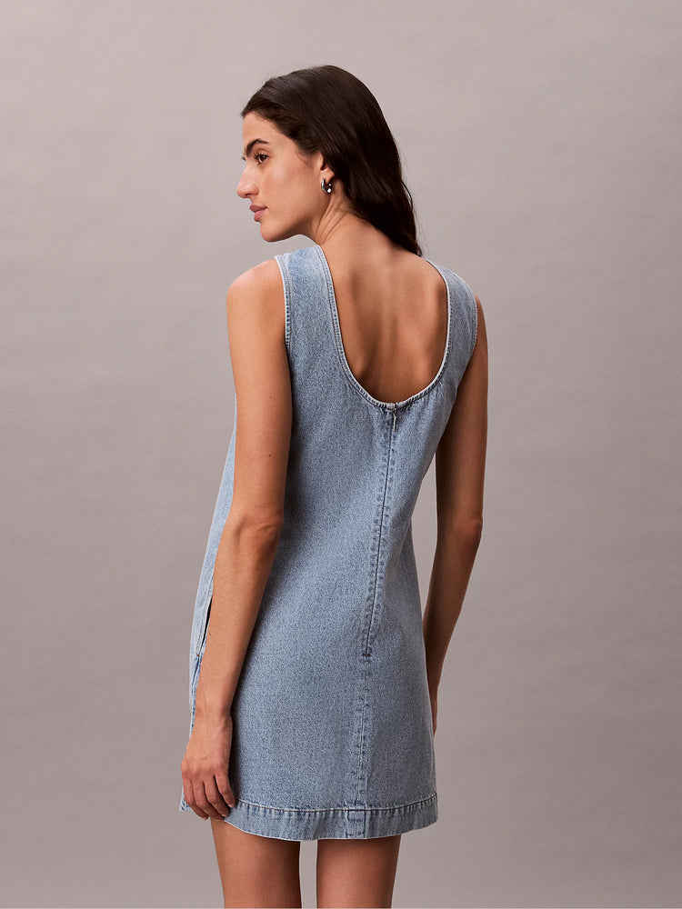 Γυναικείο φόρεμα τζιν SLVLSS DENIM SHIFT DRESS COASTAL LV047F499G1XT | LV047F499G1XT