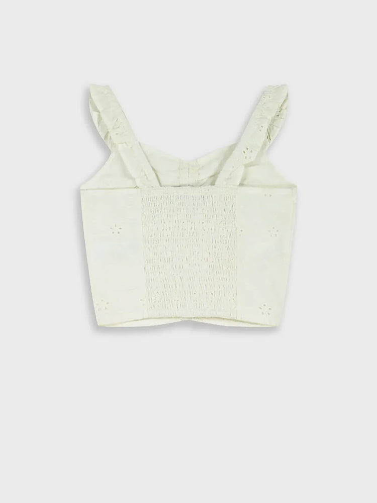 Εφηβική μπλούζα crop | 16-226206-4