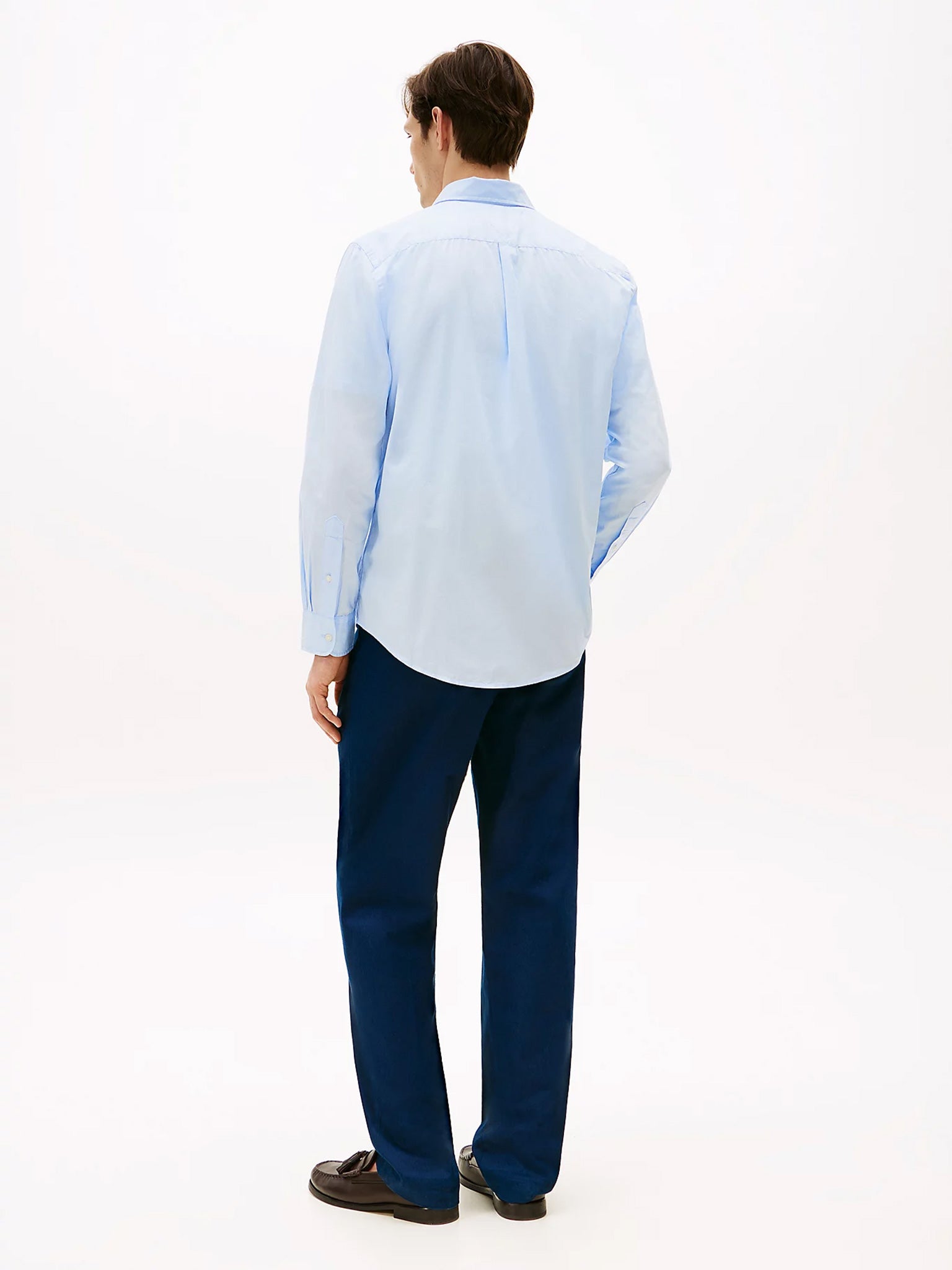 Ανδρικό πουκάμισο CORE FLEX POPLIN SOLID RF SHIRT MW0MW39988C3Q | MW0MW39988C3Q