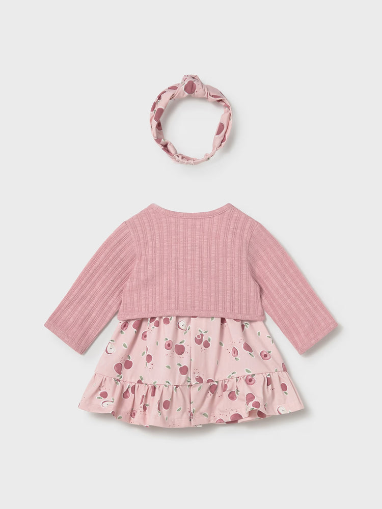 Βρεφικό φόρεμα σετ 3 τεμ | 26-01821-003