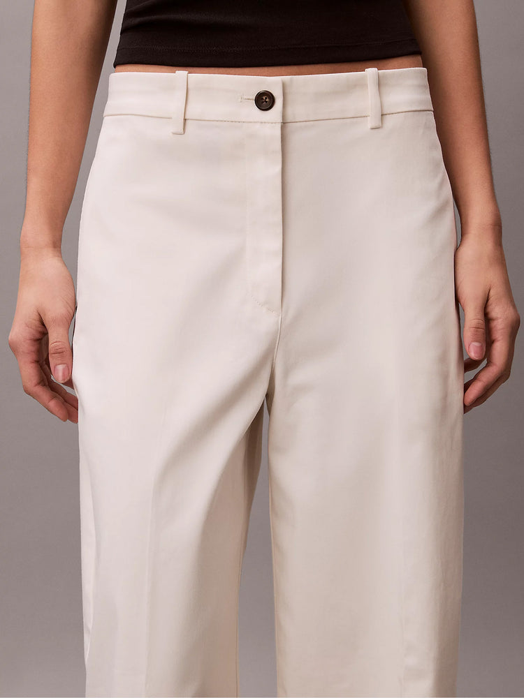 Γυναικείο παντελόνι υφασμάτινο baggy | LV047F621GYAS