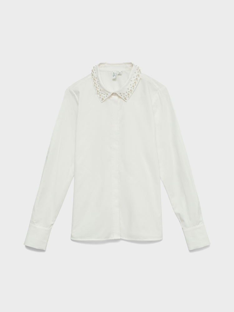 Γυναικείο πουκάμισο VMLENORA L/S SHIRT WVN BTQ 10349191 | 10349191