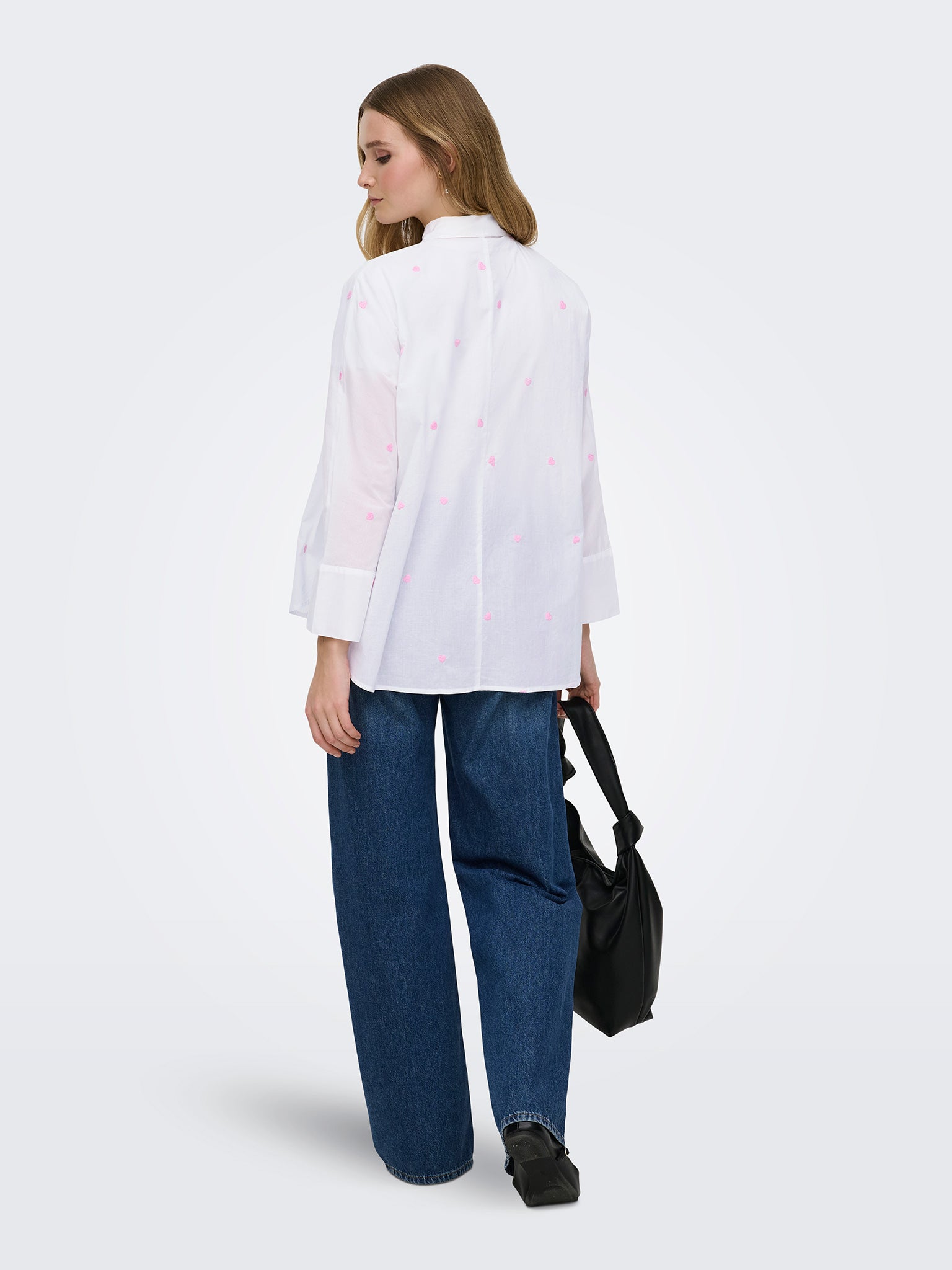 Γυναικείο πουκάμισο pink hearts | 15283743