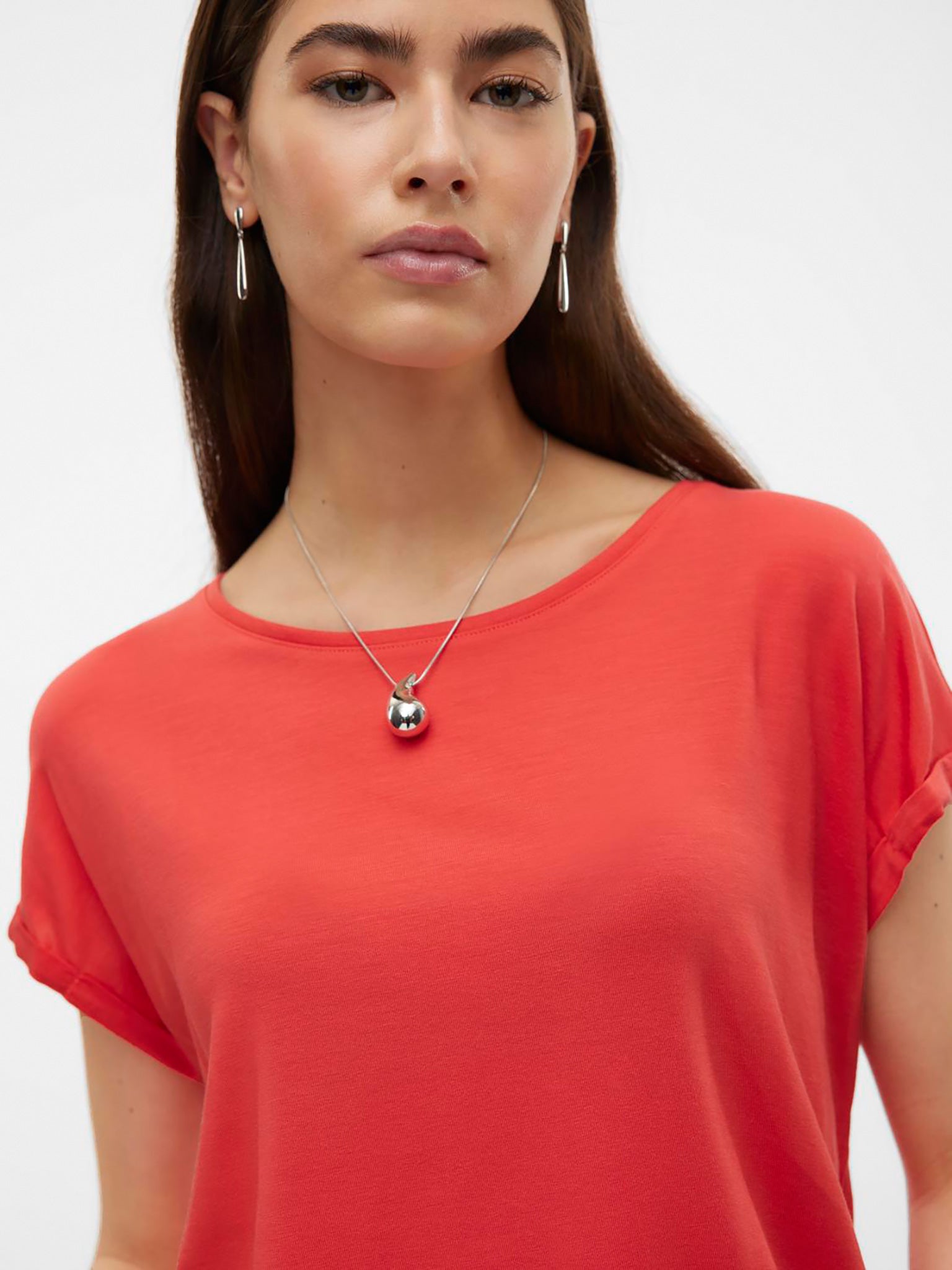 Γυναικεία μπλούζα VMAVA SS TOP STRIPE GA JRS NOOS 10284468 | 10284468