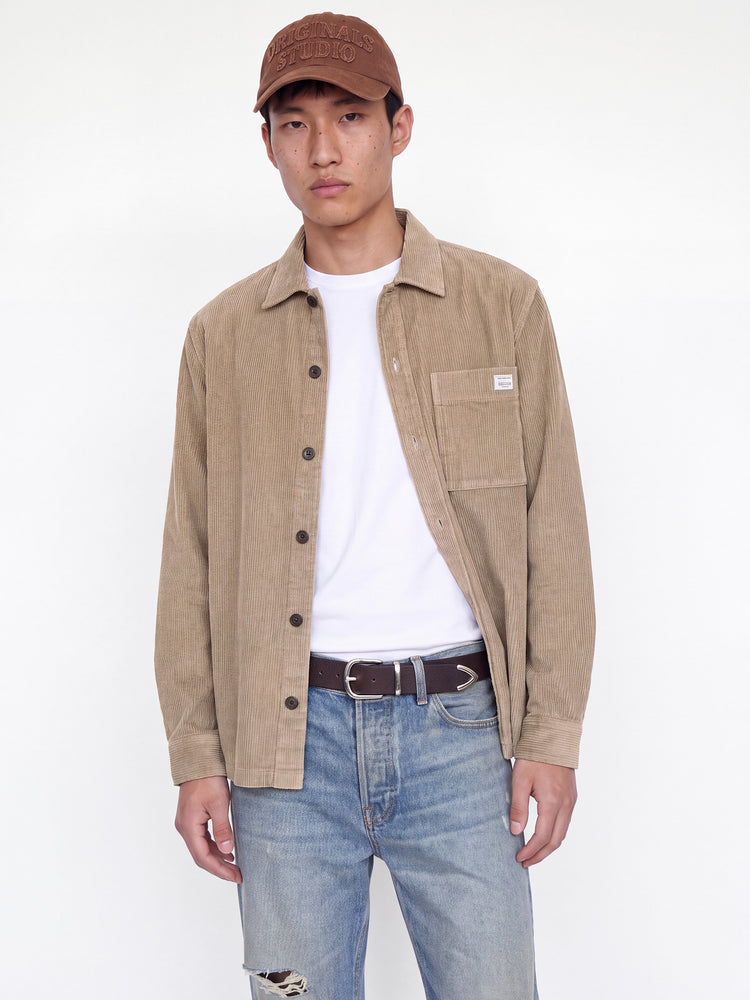 Ανδρικό πουκάμισο overshirt JJZAC CORDUROY OVERSHIRT 12299048 | 12299048