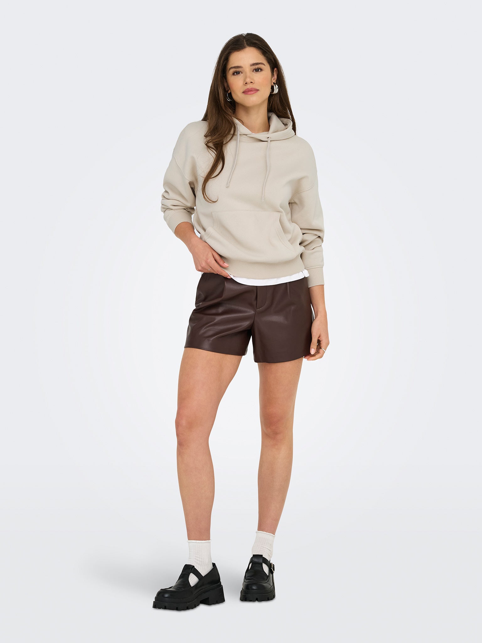 Γυναικεία μπλούζα φούτερ ONLBEST LIFE L/S HOOD SWT NOOS 15338730 | 15338730