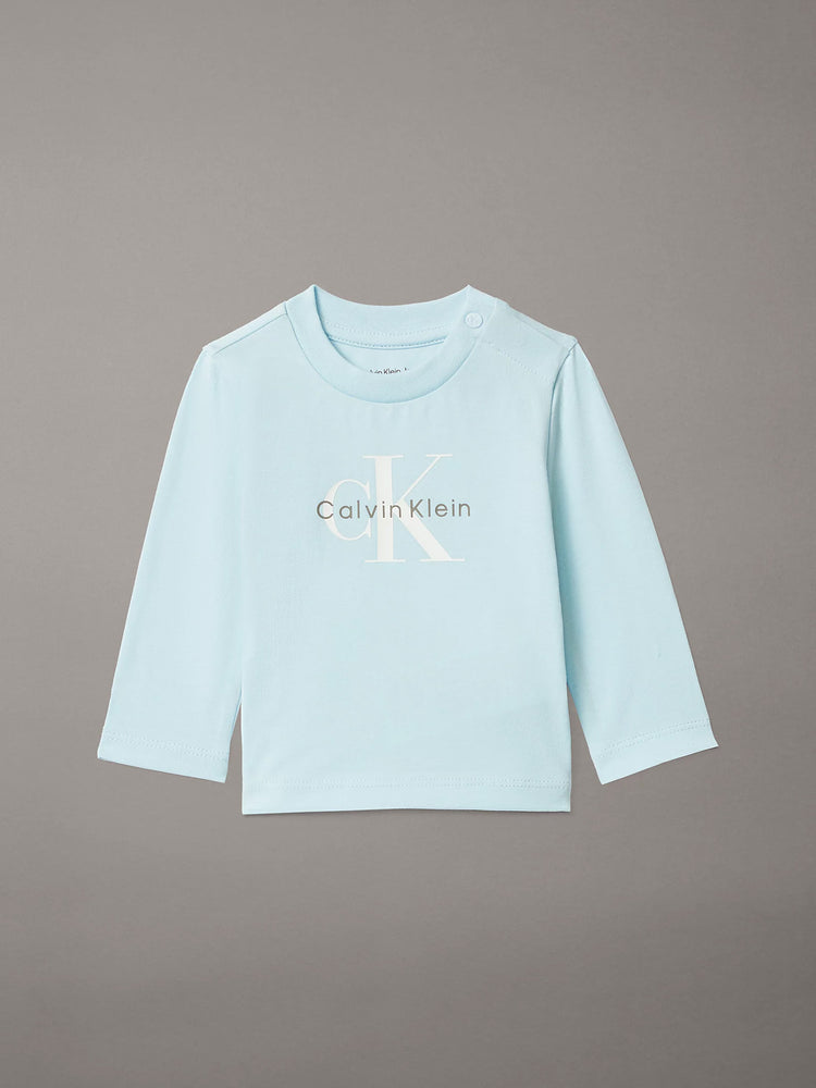 Βρεφική μπλούζα μακό MONOGRAM LS T-SHIRT IN0IN00335CYS | IN0IN00335CYS